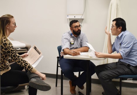 Photo of residents participating in Teaching Skills Curriculum