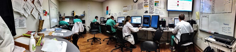 Panorama view of the unit