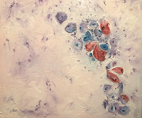 abstract painting by Maggie Gannon