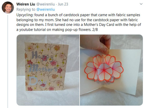 screenshot of tweet