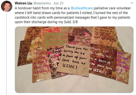 screenshot of tweet