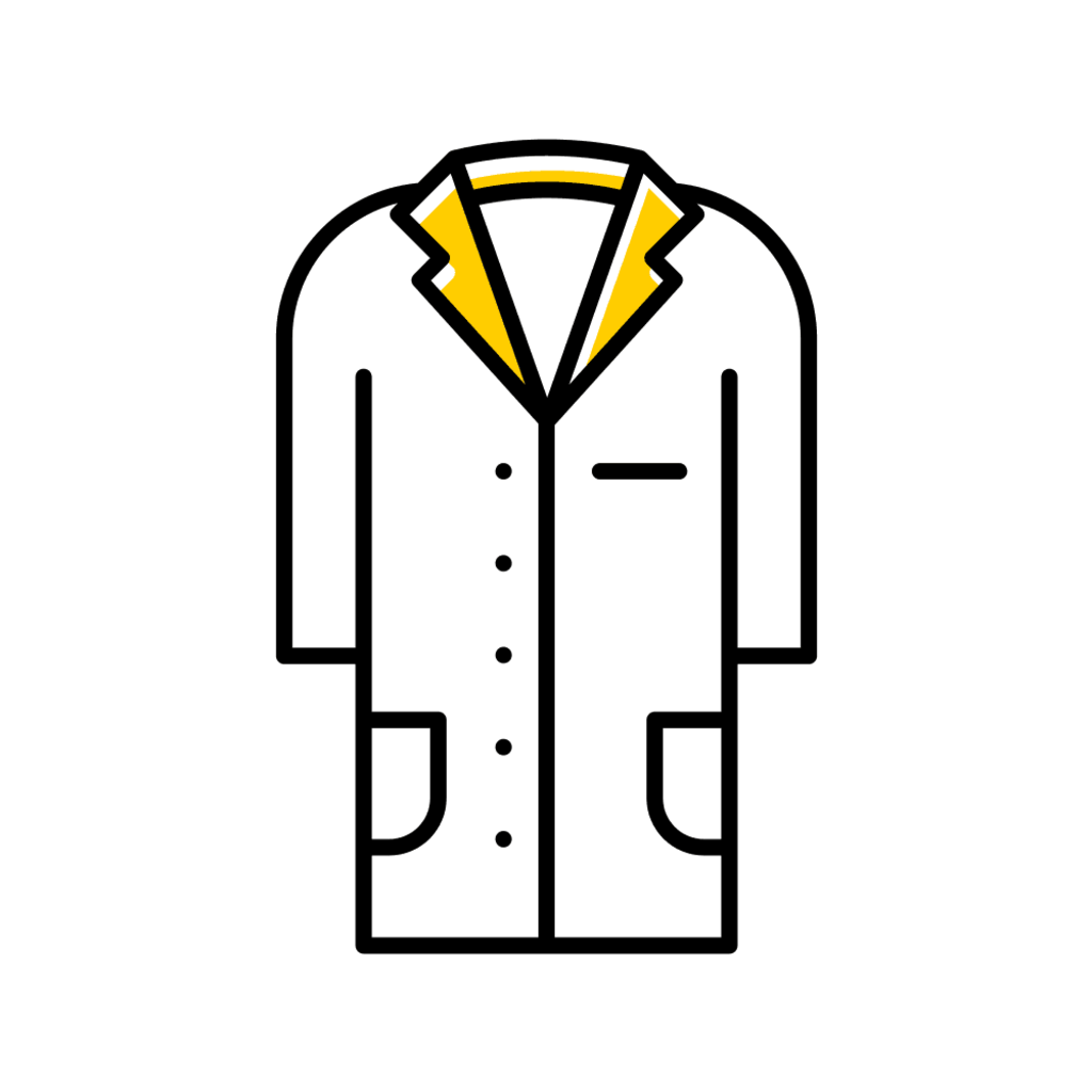 lab coat icon