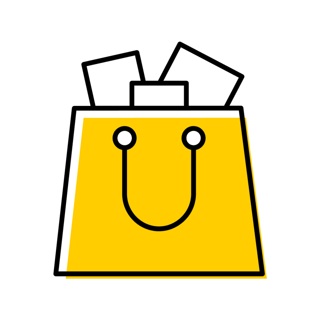 shopping bag icon