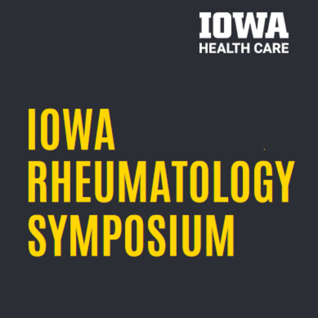 Iowa Rheumatology Syposium graphic icon