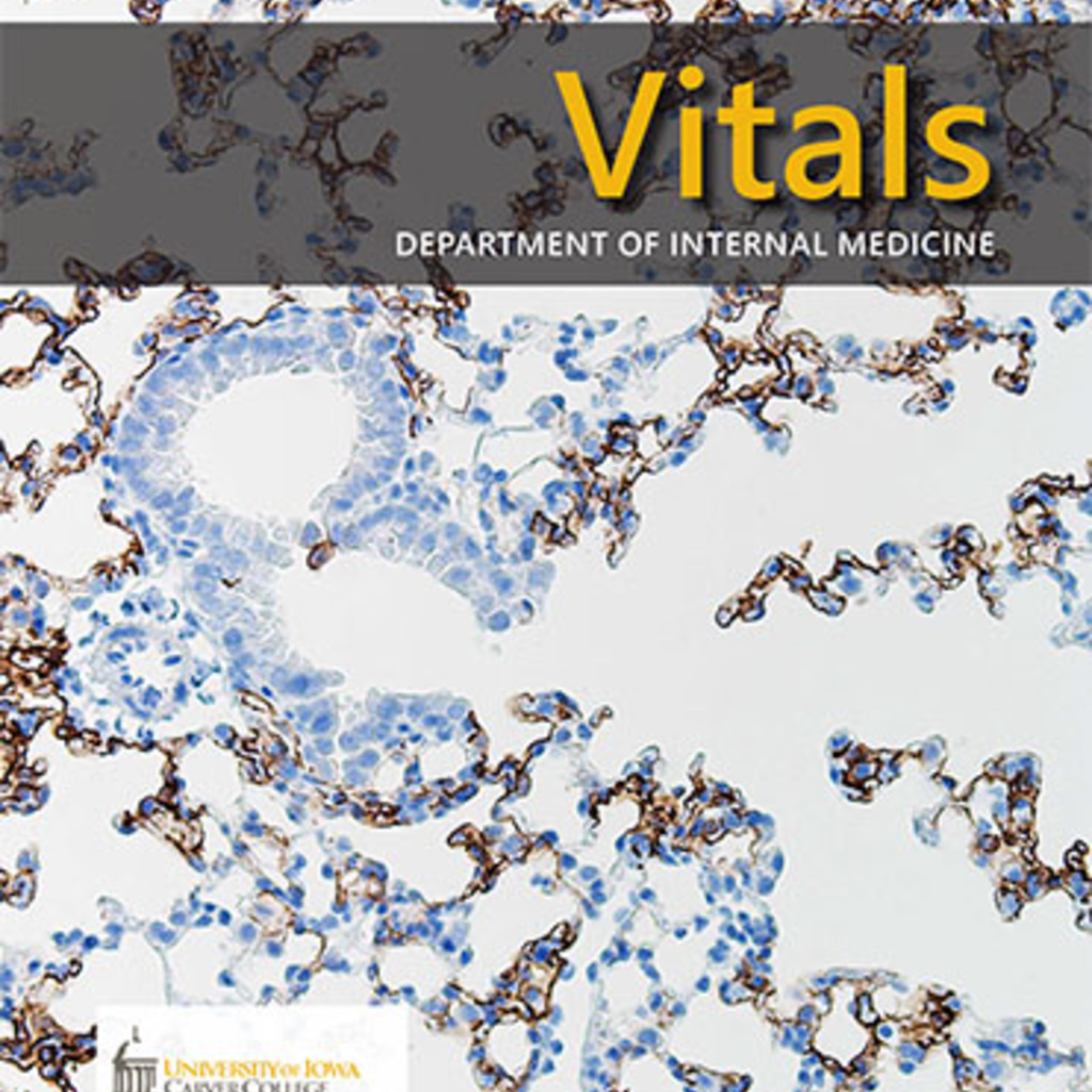 cover of Vitals publication, 2020