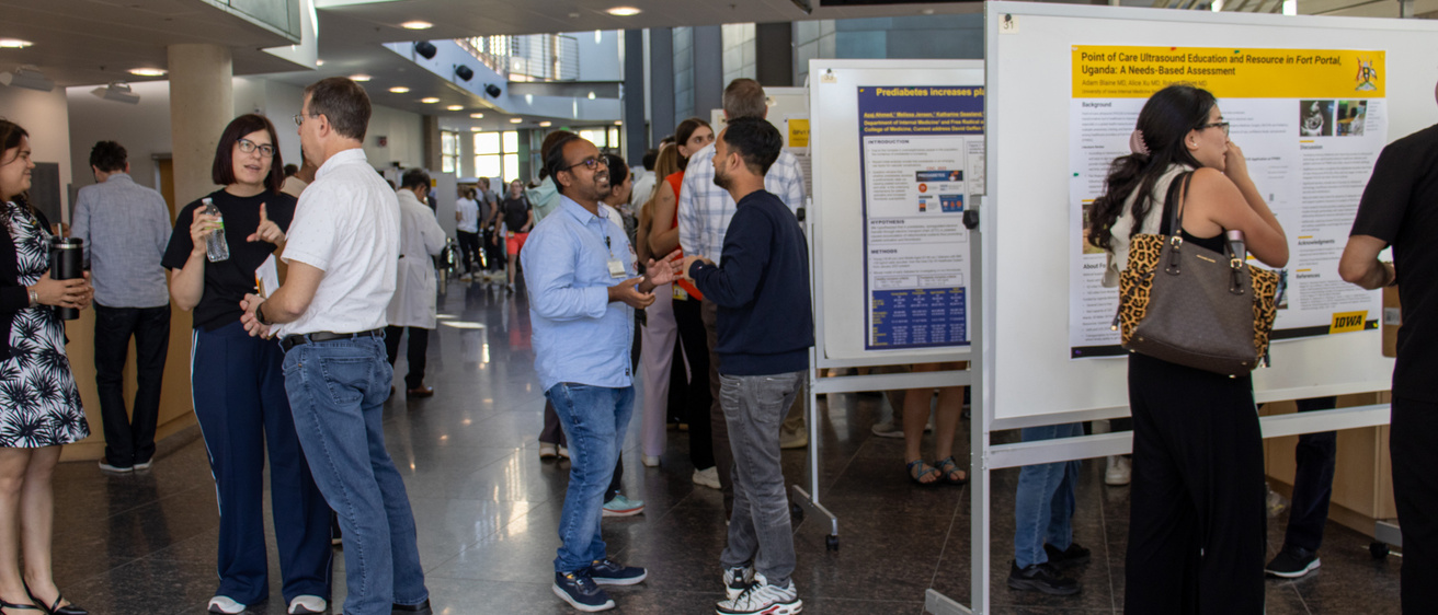 Research Day photo of poster session
