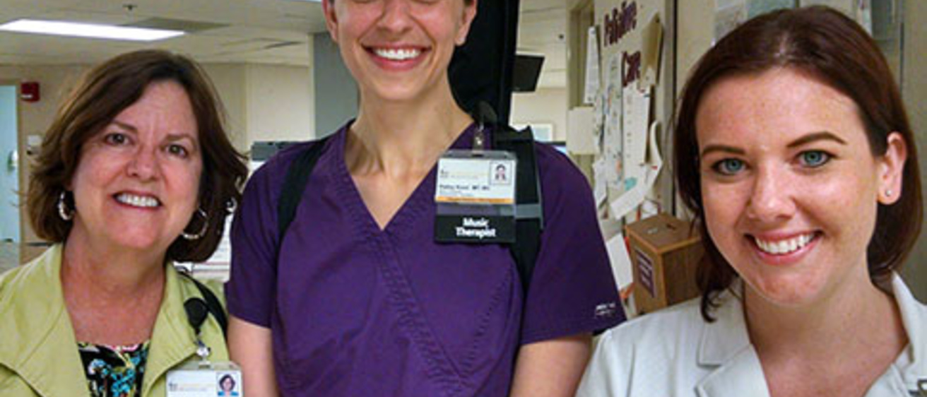 fellows and staff on the ward
